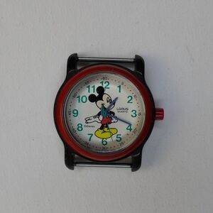 Vintage Lorus/ Disney Ladies Mickey Mouse Watch (#v821-0290) WORKS